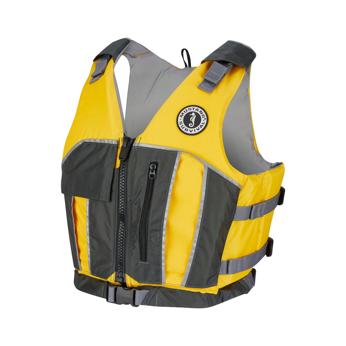 REFLEX FOAM VEST PFD - YELLOW/GREY