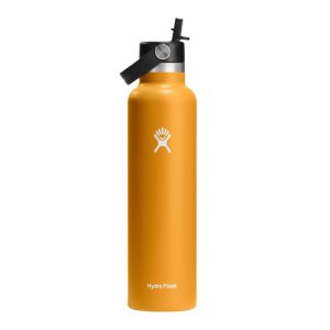Hydro Flask - Water Bottle Insulated Stainless Steel 24 Oz Fossil Brown