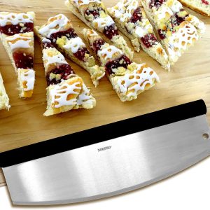 GRIP-EZ MULTI USE PIZZA CUTTER, 13.75", STAINLESS STEEL