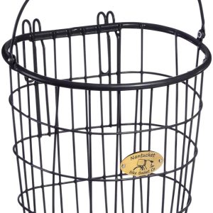 SURFSIDE REAR WIRE D PANNIER BASKET - GRAY