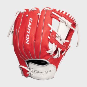 FUTURE ELITE 11IN YOUTH BASEBALL GLOVE RH RED/WHITE