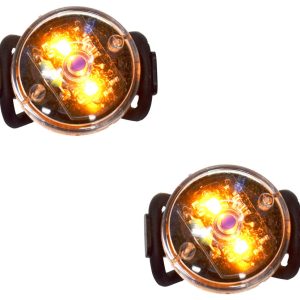 BUTTON BLINKY SIDE LIGHT SET, AMBER