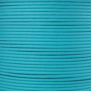 TYPE III 550 SURVIVAL PARACORD 100FT HANK (NEON TURQUOISE)