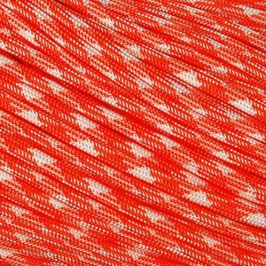 TYPE III 550 SURVIVAL PARACORD 100FT HANK (CREAMSICLE)