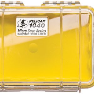 1040 MICRO CASE - YELLOW/CLEAR