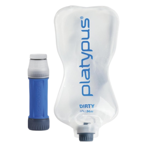 Platypus Quickdraw Ultralight 1 Liter Backpacking Water Filter System