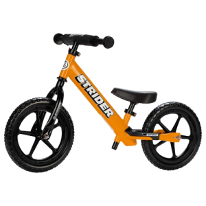 Strider 12 Sport Toddler Balance Bike with Adjustable Fit and Flat Free Tires