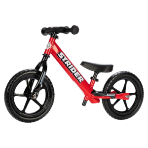 Strider 12 Sport Balance Bike for Young Riders with Adjustable Seat and Flat Free Tires