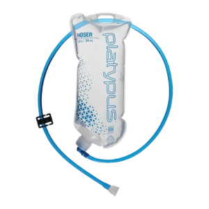 Platypus Hoser 1 Liter Hands Free Hydration Reservoir with Fast Flow Valve
