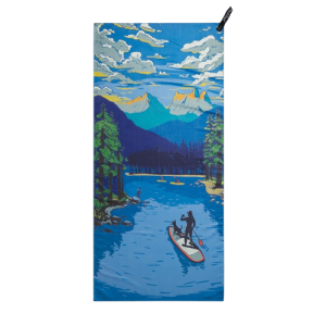 PackTowl Personal Ultralight Microfiber Travel Towel Daydream Print Body